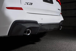 3DDesign Carbon Fibre Rear Diffuser for BMW X3 Pre-LCI (2018-2021, G01) - AUTOID® - Rear Diffusers - 3DDesign