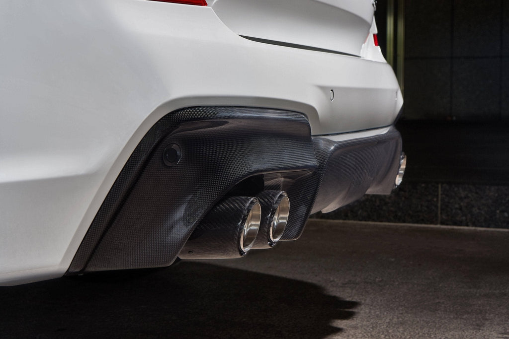3DDesign Carbon Fibre Rear Diffuser for BMW X3 Pre-LCI (2018-2021, G01) - AUTOID® - Rear Diffusers - 3DDesign