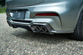 3DDesign Carbon Fibre Rear Diffuser for BMW X4M (2019+, F98) - AUTOID® - Rear Diffusers - 3DDesign