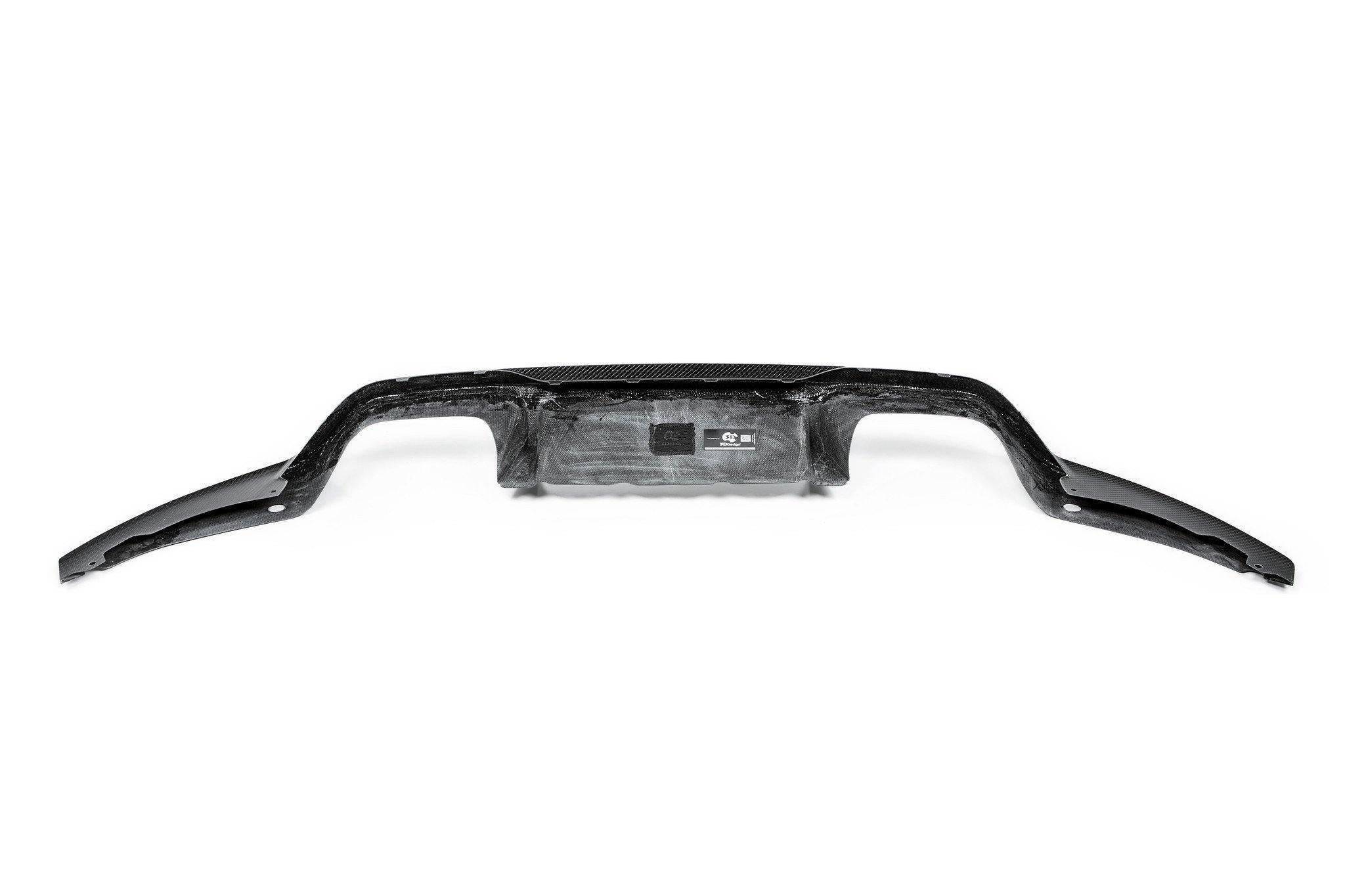 3DDesign Carbon Fibre Rear Diffuser (Type 1) for BMW M2 & M2 Competition (2015 - 2021, F87) - AUTOID - Rear Diffusers - 3DDesign