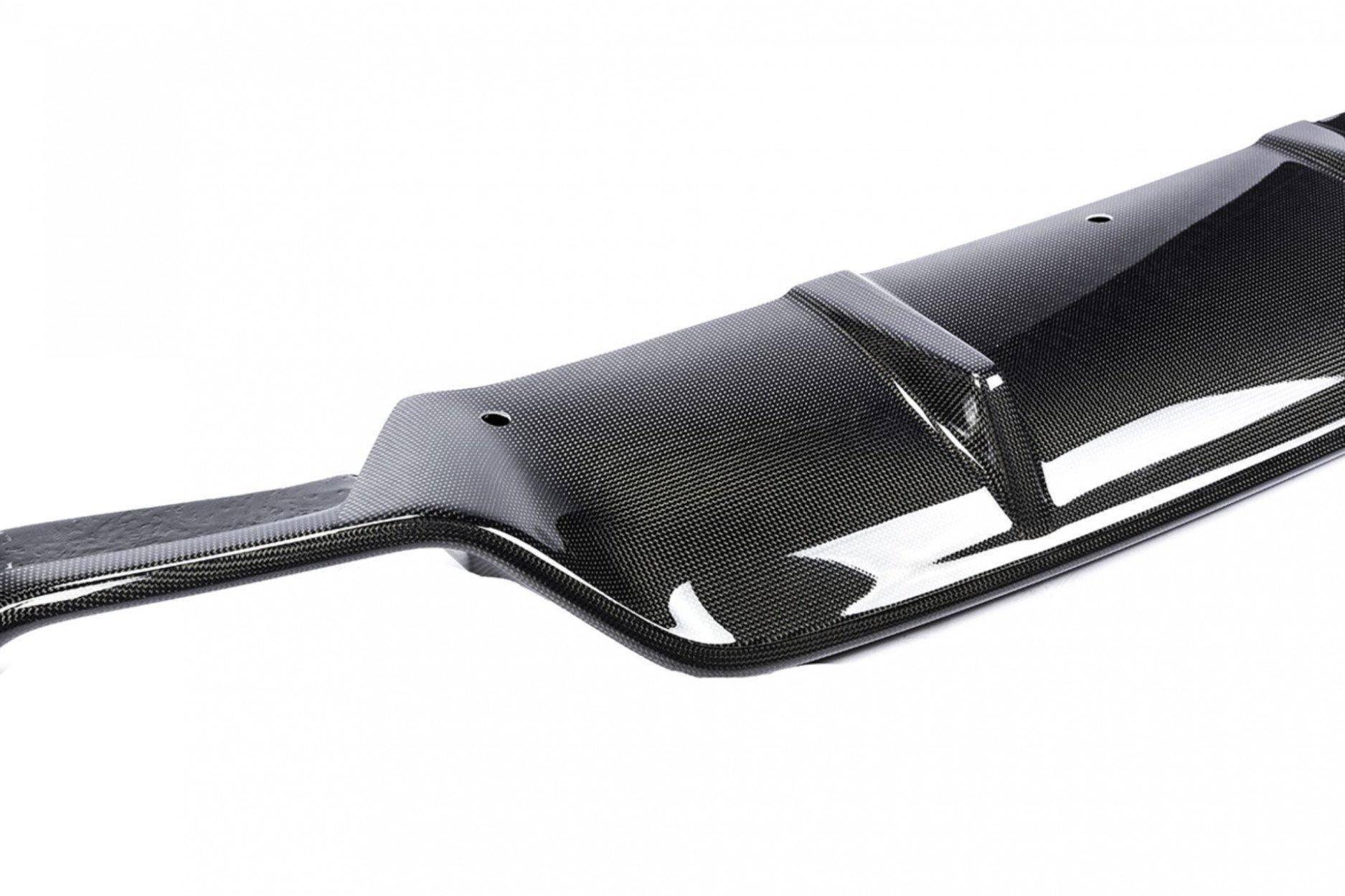 3DDesign Carbon Fibre Rear Diffuser (Type 2) for BMW 5 Series M Sport (2017-2023, G30 G31) - AUTOID® - Rear Diffusers - 3DDesign