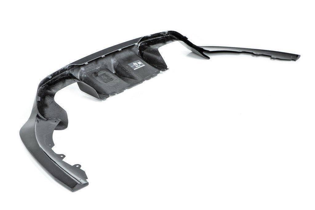3DDesign Carbon Fibre Rear Diffuser (Type 2) for BMW M2 & M2 Competition (2015-2021, F87) - AUTOID® - Rear Diffusers - 3DDesign