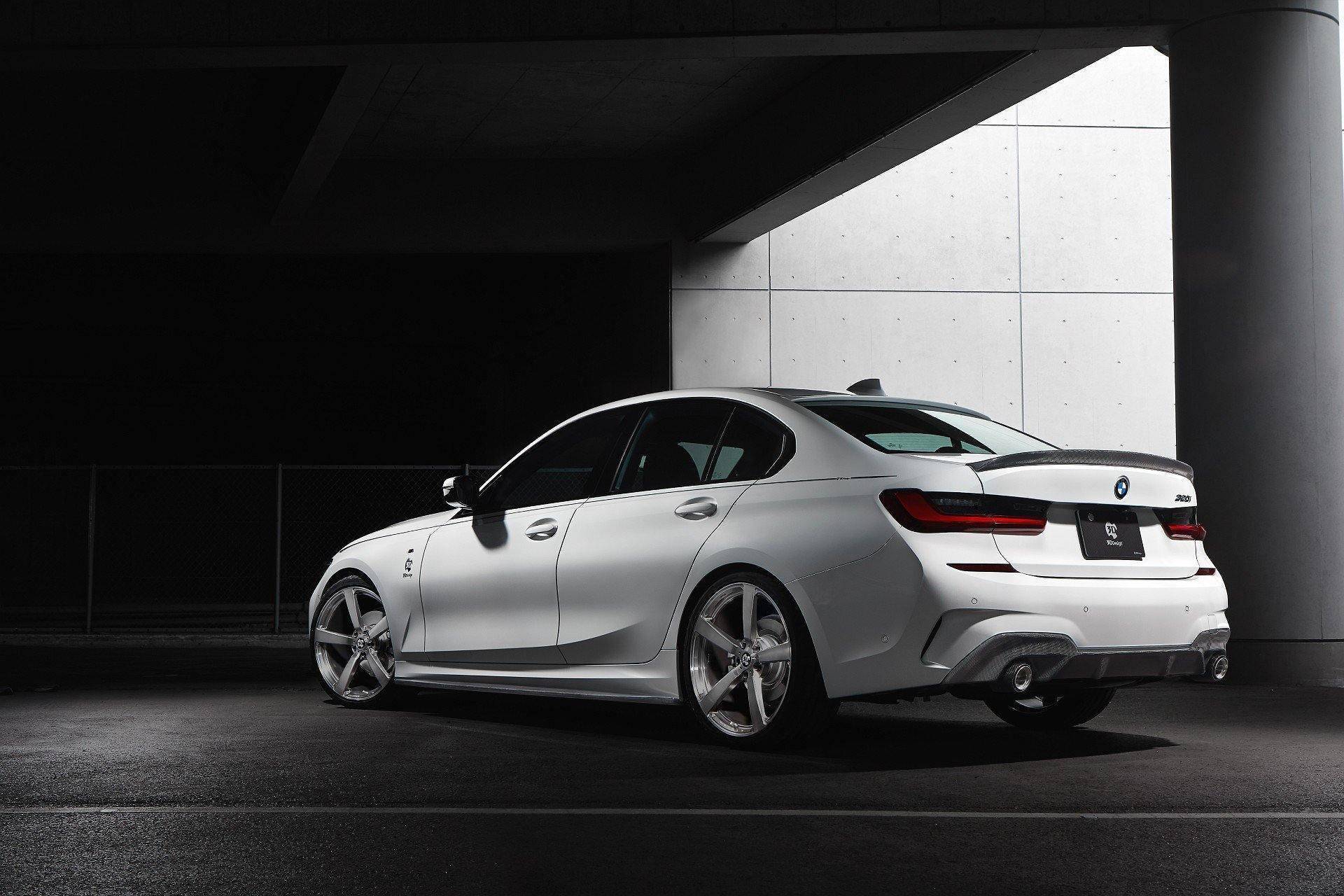 3DDesign Carbon Fibre Rear Spoiler For BMW 3 Series (2019+, G20) - AUTOID® - Rear Spoilers - 3DDesign