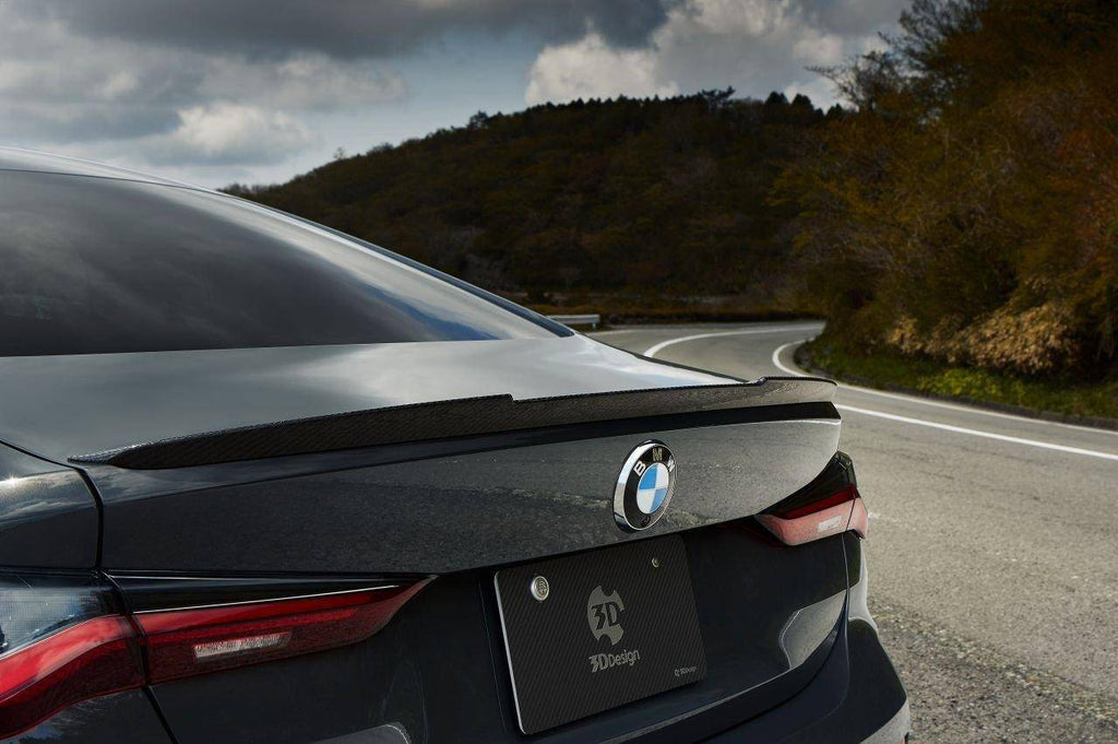 3DDesign Carbon Fibre Rear Spoiler for BMW 4 Series (2020+, G22) - AUTOID® - Rear Spoilers - 3DDesign