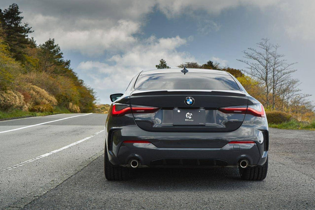 3DDesign Carbon Fibre Rear Spoiler for BMW 4 Series (2020+, G22) - AUTOID® - Rear Spoilers - 3DDesign