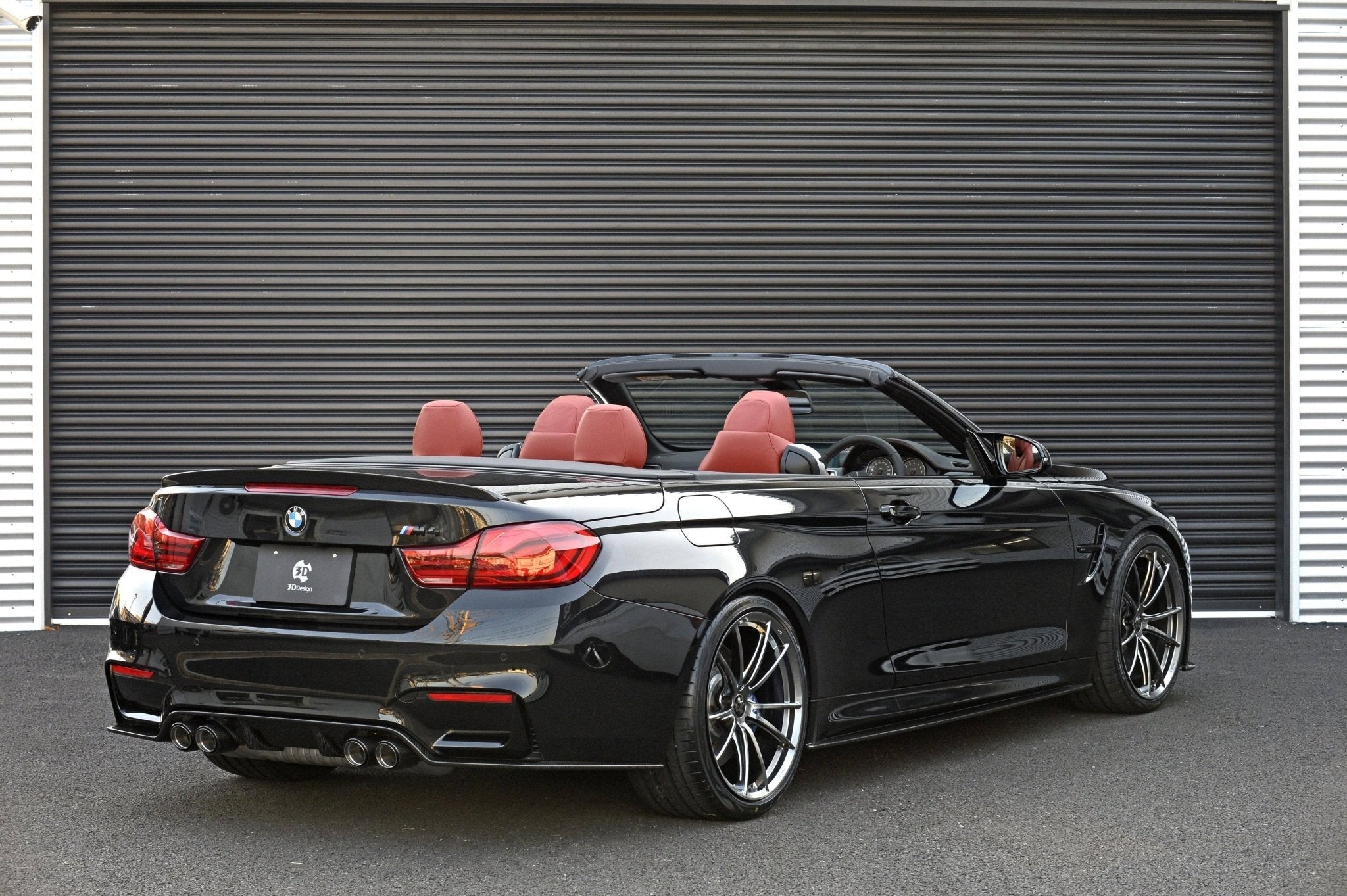 3DDesign Carbon Fibre Rear Spoiler for BMW 4 Series & M4 (2015-2020, F83 F33) - AUTOID® - Rear Spoilers - 3DDesign