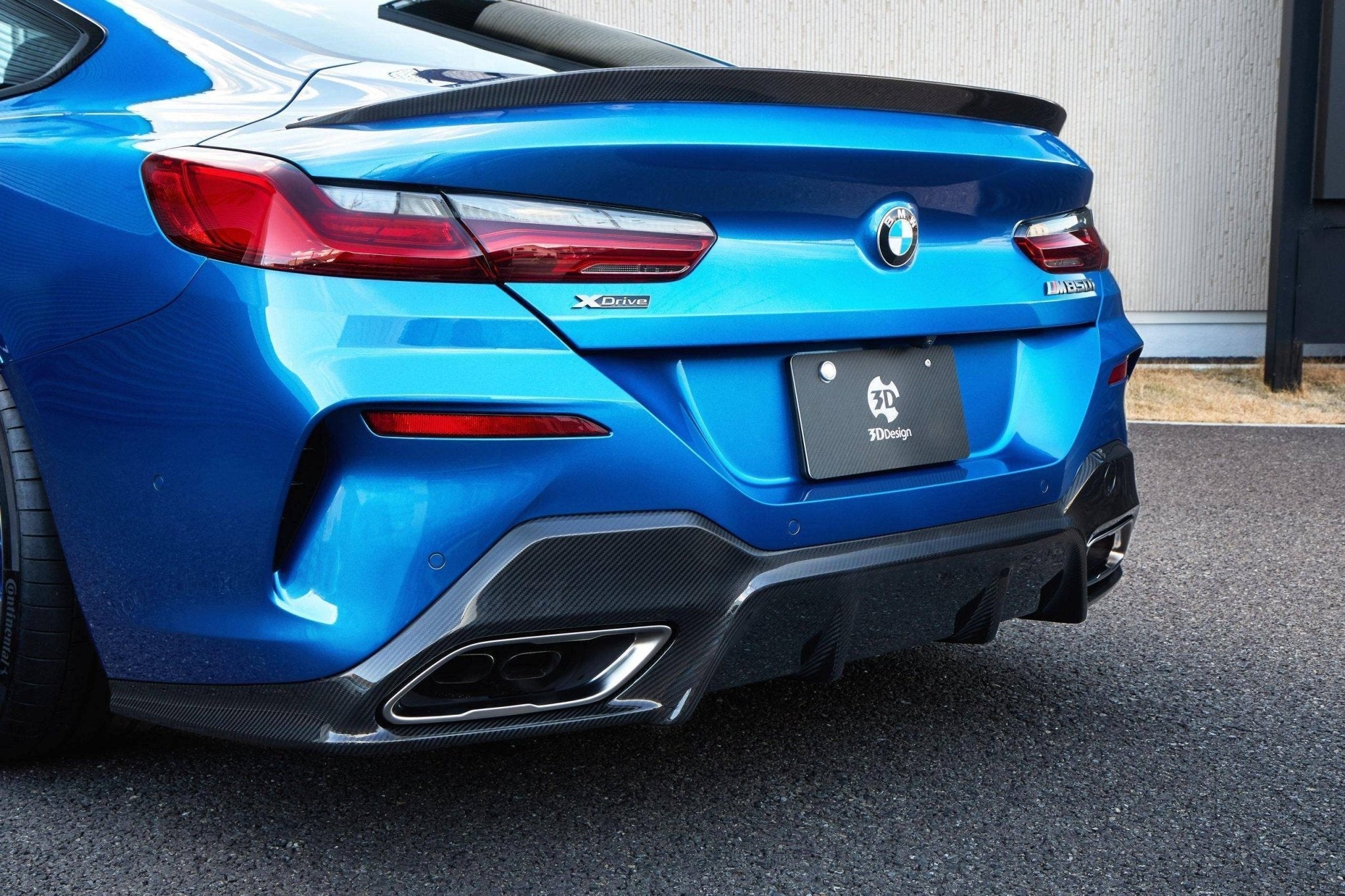 3DDesign Carbon Fibre Rear Spoiler for BMW 8 Series (2019+, G15) - AUTOID - Rear Spoilers - 3DDesign