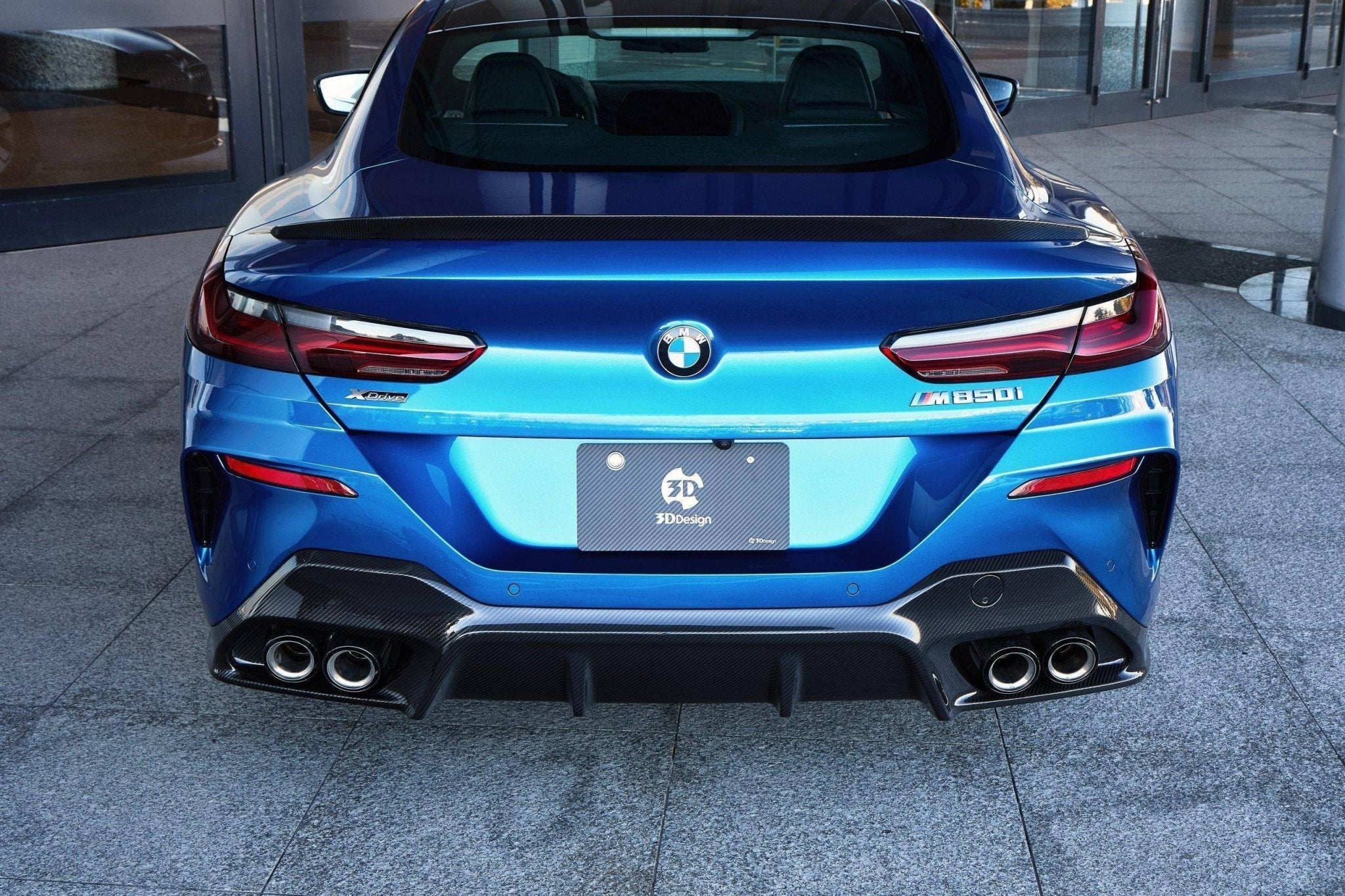 3DDesign Carbon Fibre Rear Spoiler for BMW 8 Series (2019+, G15) - AUTOID® - Rear Spoilers - 3DDesign