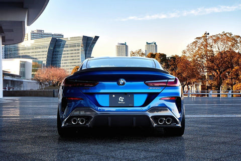 3DDesign Carbon Fibre Rear Spoiler for BMW 8 Series (2019+, G15) - AUTOID® - Rear Spoilers - 3DDesign