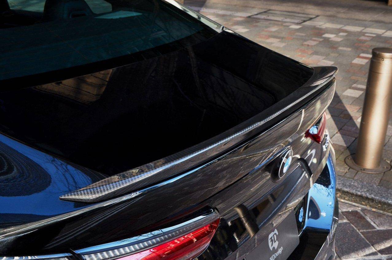 3DDesign Carbon Fibre Rear Spoiler for BMW 8 Series & M8 (2019+, G16 F93) - AUTOID® - Rear Spoilers - 3DDesign