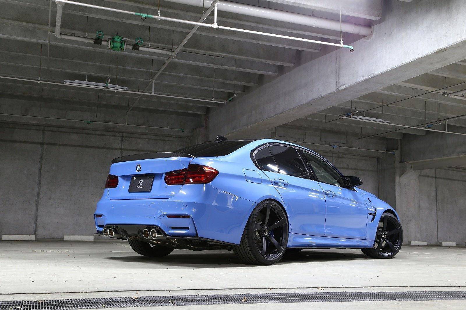 3DDesign Carbon Fibre Rear Spoiler for BMW M3 (2015-2019, F80), Rear Spoilers, 3DDesign - AUTOID | Premium Automotive Accessories
