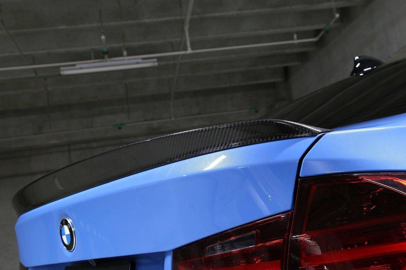 3DDesign Carbon Fibre Rear Spoiler for BMW M3 (2015-2019, F80), Rear Spoilers, 3DDesign - AUTOID | Premium Automotive Accessories