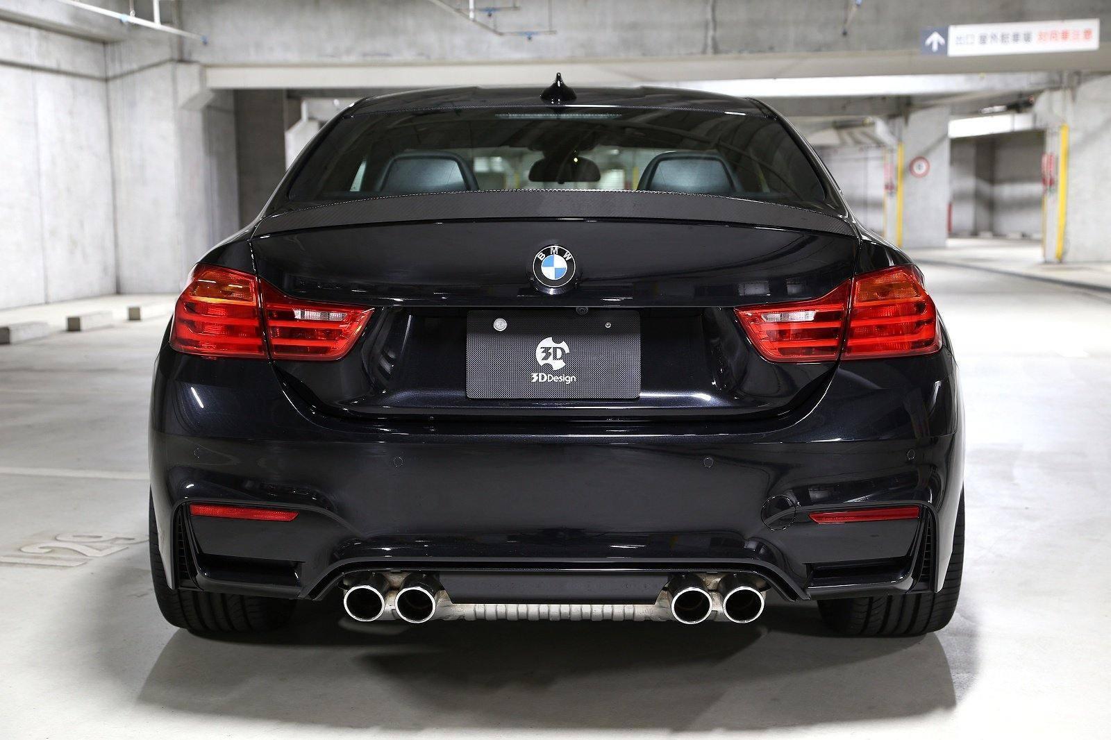 3DDesign Carbon Fibre Rear Spoiler for BMW M4 (2015-2020, F82) - AUTOID® - Rear Spoilers - 3DDesign