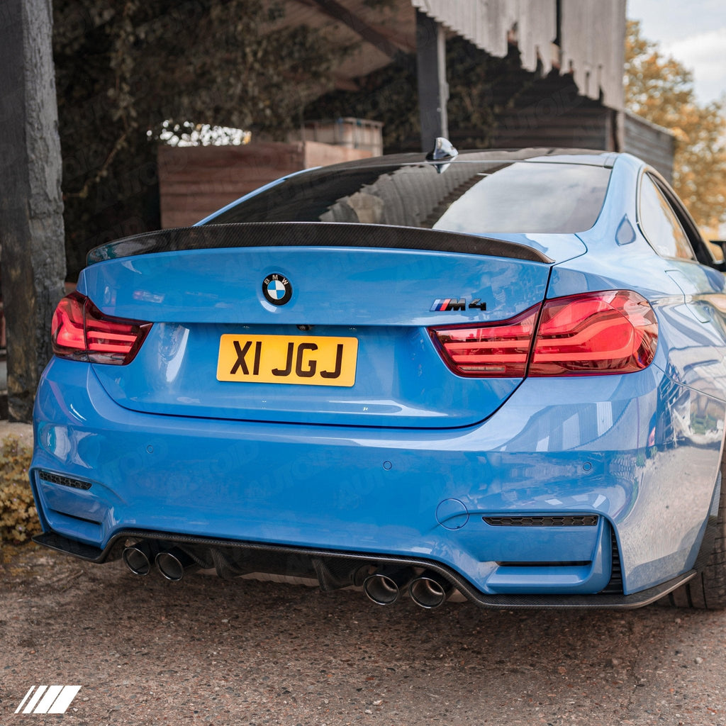 3DDesign Carbon Fibre Rear Spoiler for BMW M4 (2015-2020, F82) - AUTOID® - Rear Spoilers - 3DDesign