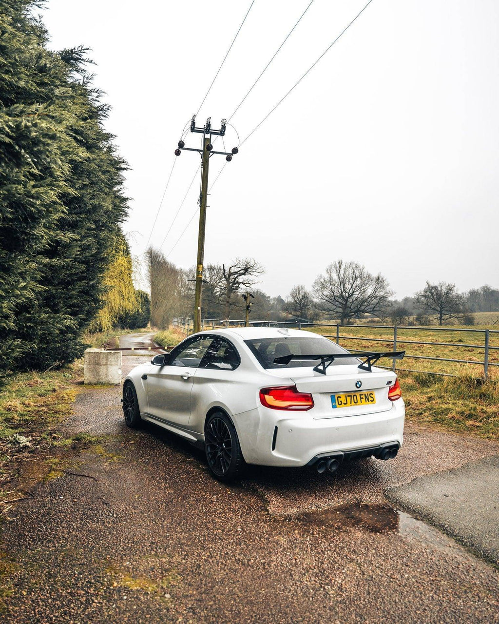 3DDesign Carbon Fibre Rear Spoiler Wing for BMW 2 Series & M2 (2014-2021, F22 F87) - AUTOID® - Rear Wings - 3DDesign