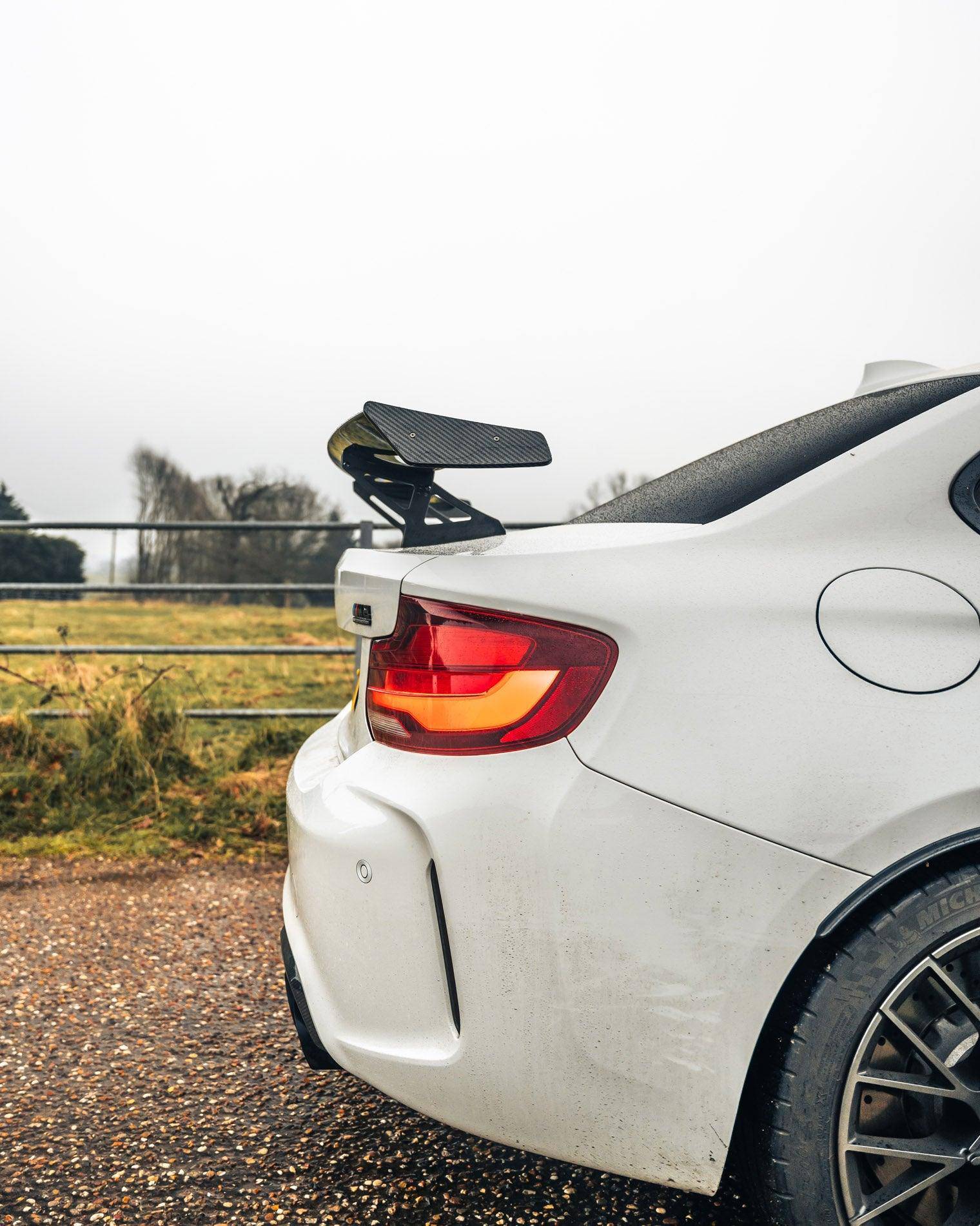 3DDesign Carbon Fibre Rear Spoiler Wing for BMW 2 Series & M2 (2014-2021, F22 F87) - AUTOID® - Rear Wings - 3DDesign