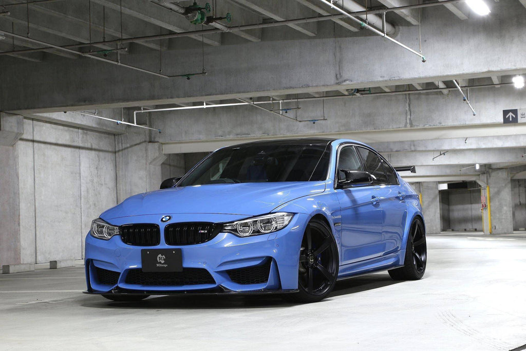 3DDesign Carbon Fibre Rear Spoiler Wing for BMW M3 (2015-2019, F80) - AUTOID® - Rear Wings - 3DDesign