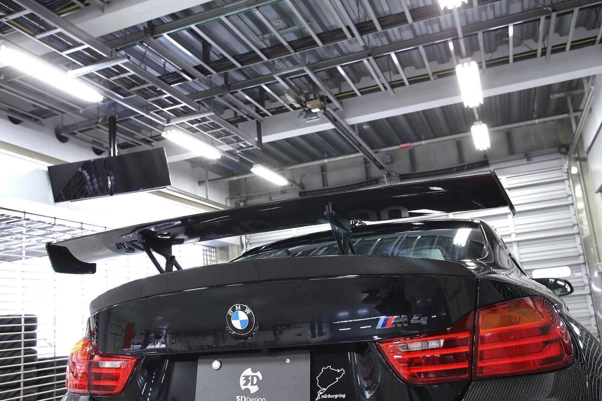 3DDesign Carbon Fibre Rear Spoiler Wing for BMW M4 (2015-2020, F82) - AUTOID® - Rear Wings - 3DDesign