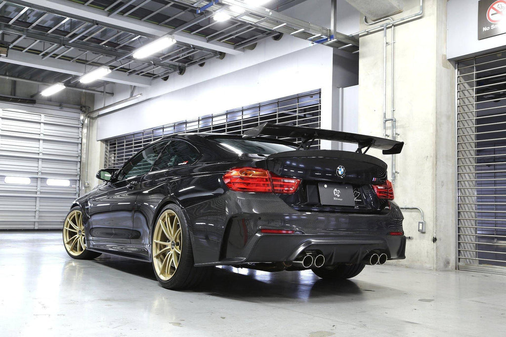 3DDesign Carbon Fibre Rear Spoiler Wing for BMW M4 (2015-2020, F82) - AUTOID® - Rear Wings - 3DDesign