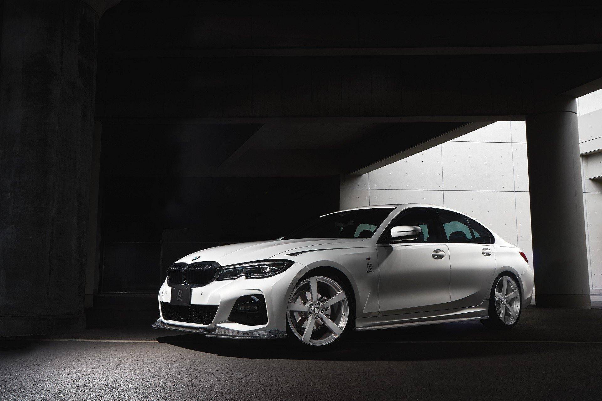 3DDesign Carbon Fibre Side Skirts For BMW 3 Series M Sport (2019+, G20 G21) - AUTOID - Side Skirts & Winglets - 3DDesign
