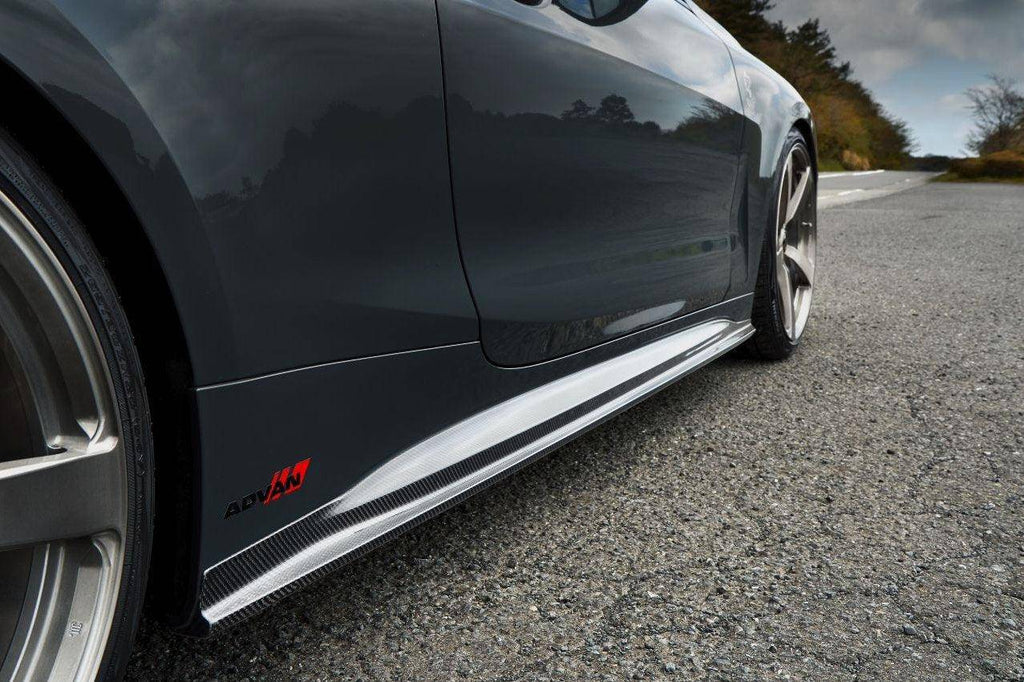 3DDesign Carbon Fibre Side Skirts for BMW 4 Series (2020+, G22 G23) - AUTOID® - Side Skirts & Winglets - 3DDesign