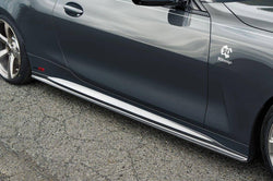 3DDesign Carbon Fibre Side Skirts for BMW 4 Series (2020+, G22 G23) - AUTOID® - Side Skirts & Winglets - 3DDesign