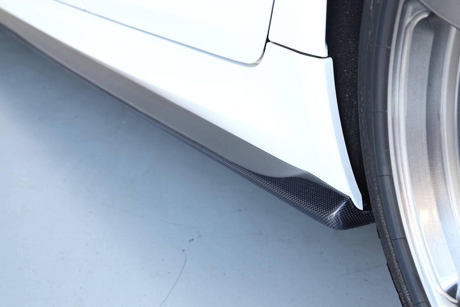 3DDesign Carbon Fibre Side Skirts For BMW 5 Series M Sport (2017-2023, G30 G31) - AUTOID® - Side Skirts & Winglets - 3DDesign