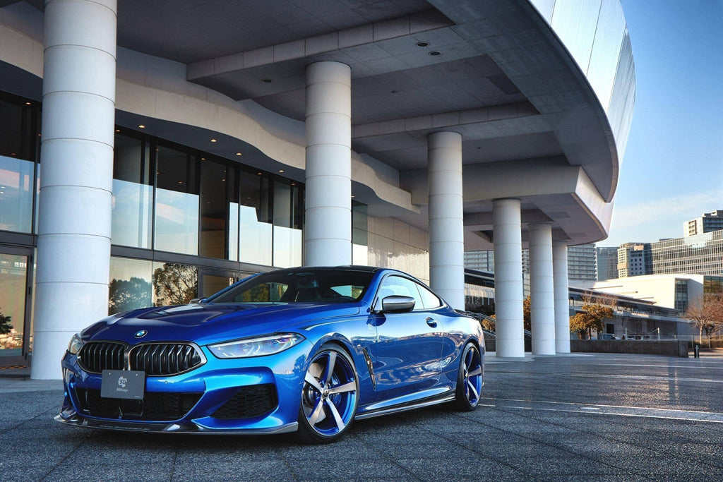 3DDesign Carbon Fibre Side Skirts for BMW 8 Series & M8 (2019+, G14 G15 F91 F92) - AUTOID - Side Skirts & Winglets - 3DDesign