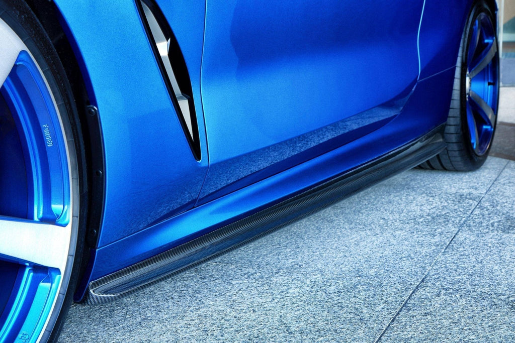 3DDesign Carbon Fibre Side Skirts for BMW 8 Series & M8 (2019+, G14 G15 F91 F92) - AUTOID® - Side Skirts & Winglets - 3DDesign