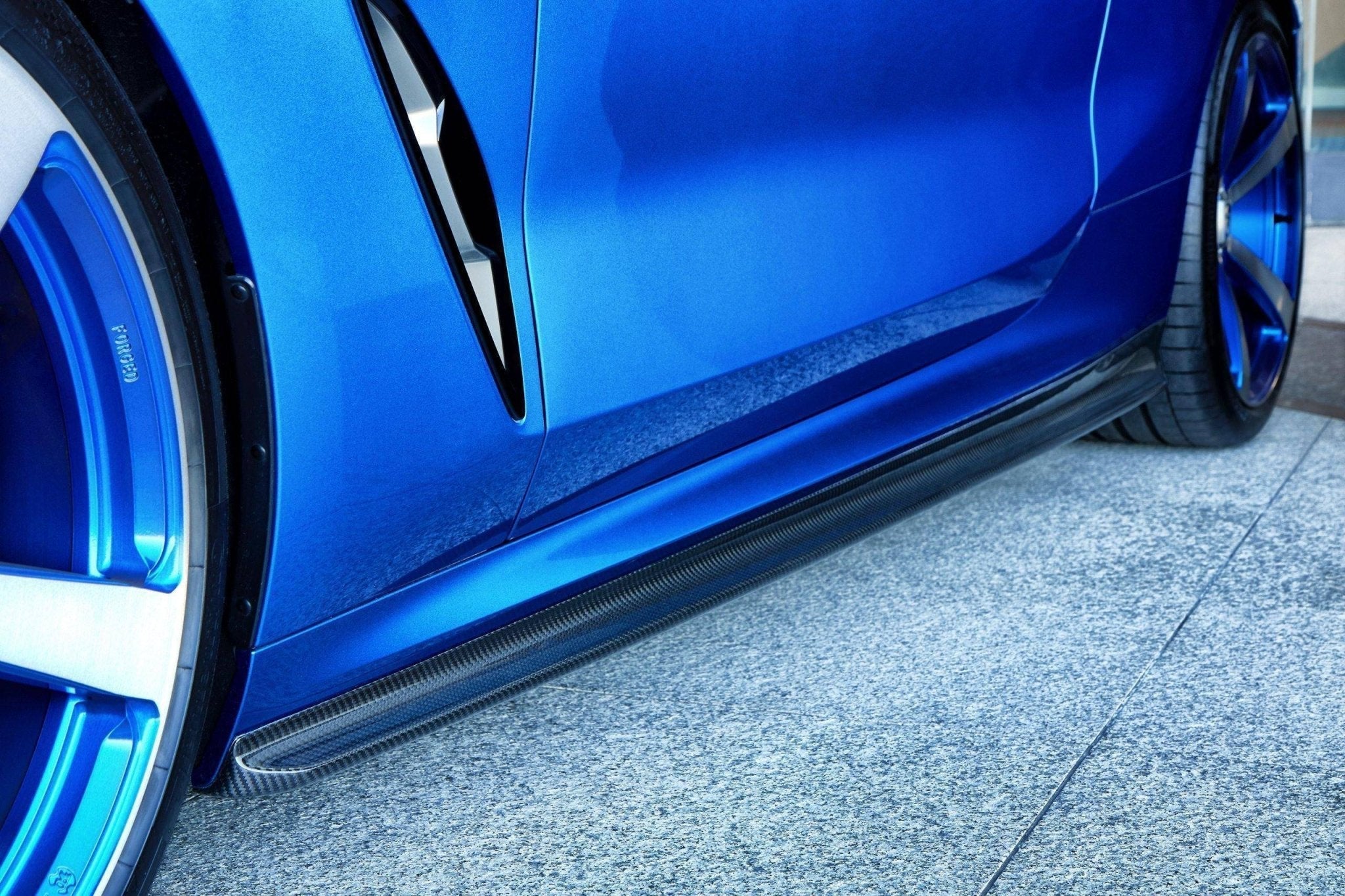 3DDesign Carbon Fibre Side Skirts for BMW 8 Series & M8 (2019+, G14 G15 F91 F92) - AUTOID® - Side Skirts & Winglets - 3DDesign