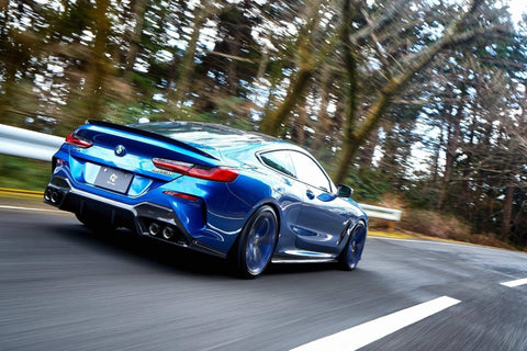3DDesign Carbon Fibre Side Skirts for BMW 8 Series & M8 (2019+, G14 G15 F91 F92) - AUTOID® - Side Skirts & Winglets - 3DDesign
