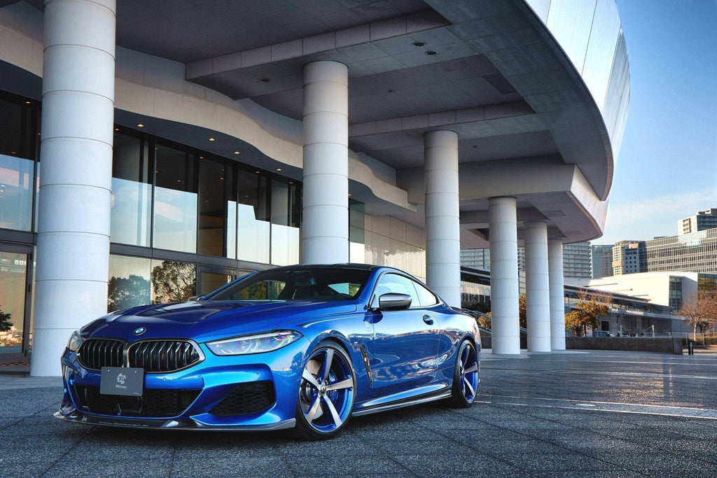 3DDesign Carbon Fibre Side Skirts for BMW 8 Series & M8 (2019+, G14 G15 F91 F92) - AUTOID® - Side Skirts & Winglets - 3DDesign