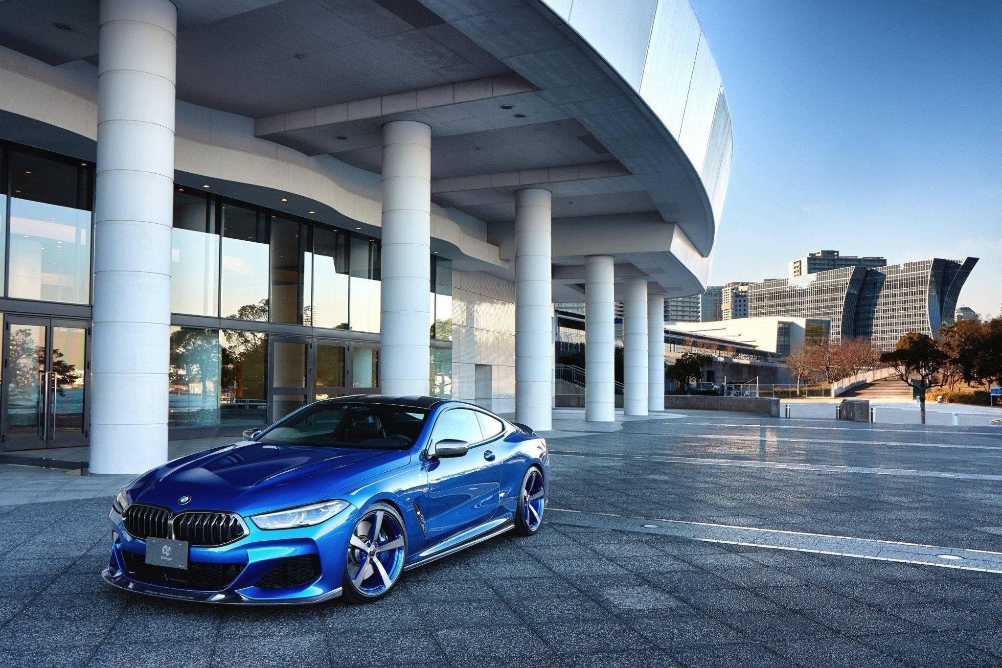 3DDesign Carbon Fibre Side Skirts for BMW 8 Series & M8 (2019+, G14 G15 F91 F92) - AUTOID® - Side Skirts & Winglets - 3DDesign