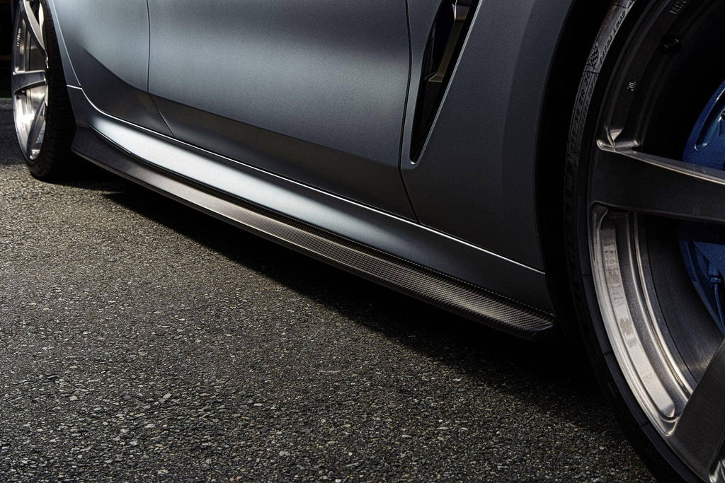 3DDesign Carbon Fibre Side Skirts for BMW 8 Series & M8 (2019+, G16 F93) - AUTOID - Side Skirts & Winglets - 3DDesign