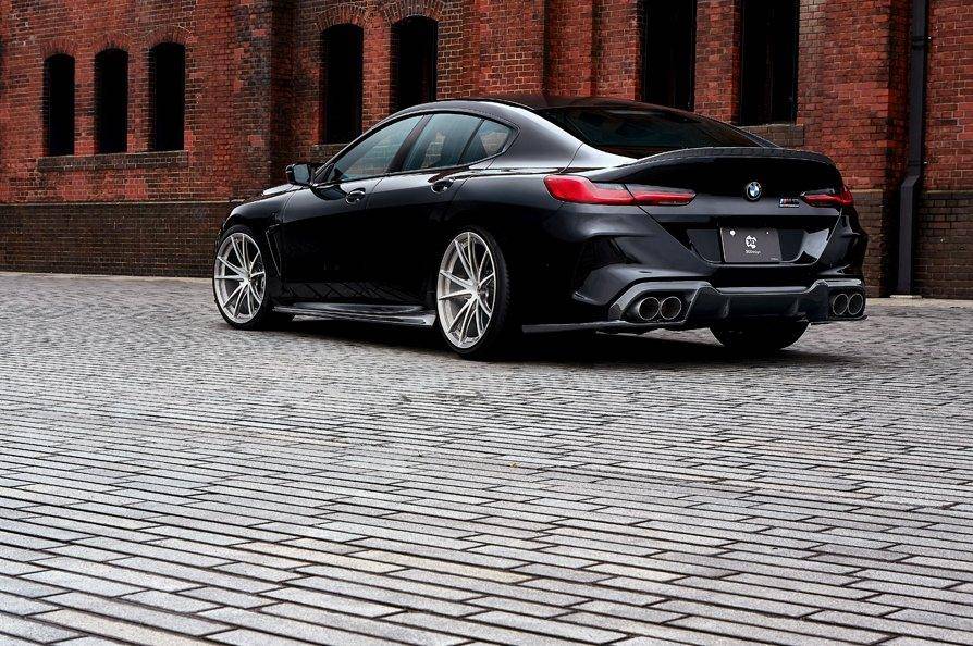 3DDesign Carbon Fibre Side Skirts for BMW 8 Series & M8 (2019+, G16 F93) - AUTOID® - Side Skirts & Winglets - 3DDesign