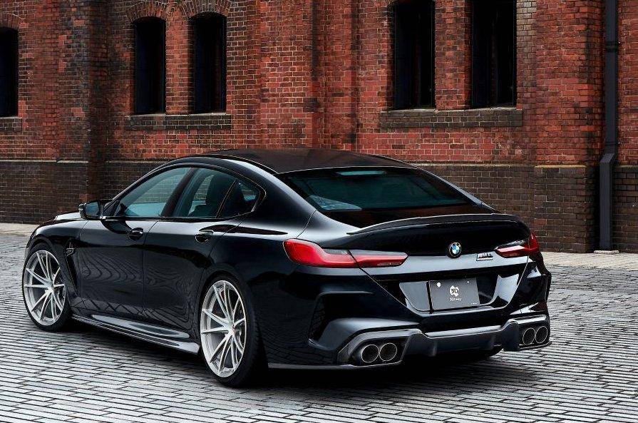 3DDesign Carbon Fibre Side Skirts for BMW 8 Series & M8 (2019+, G16 F93) - AUTOID® - Side Skirts & Winglets - 3DDesign