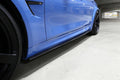 3DDesign Carbon Fibre Side Skirts For BMW M3 (2015-2019, F80) - AUTOID® - Side Skirts & Winglets - 3DDesign