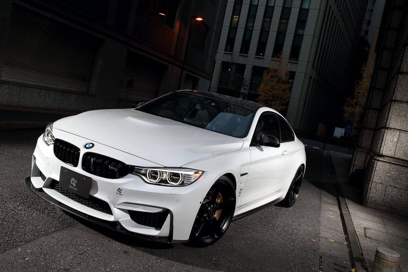 3DDesign Carbon Fibre Side Skirts For BMW M4 (2015-2020, F82 F83) - AUTOID® - Side Skirts & Winglets - 3DDesign