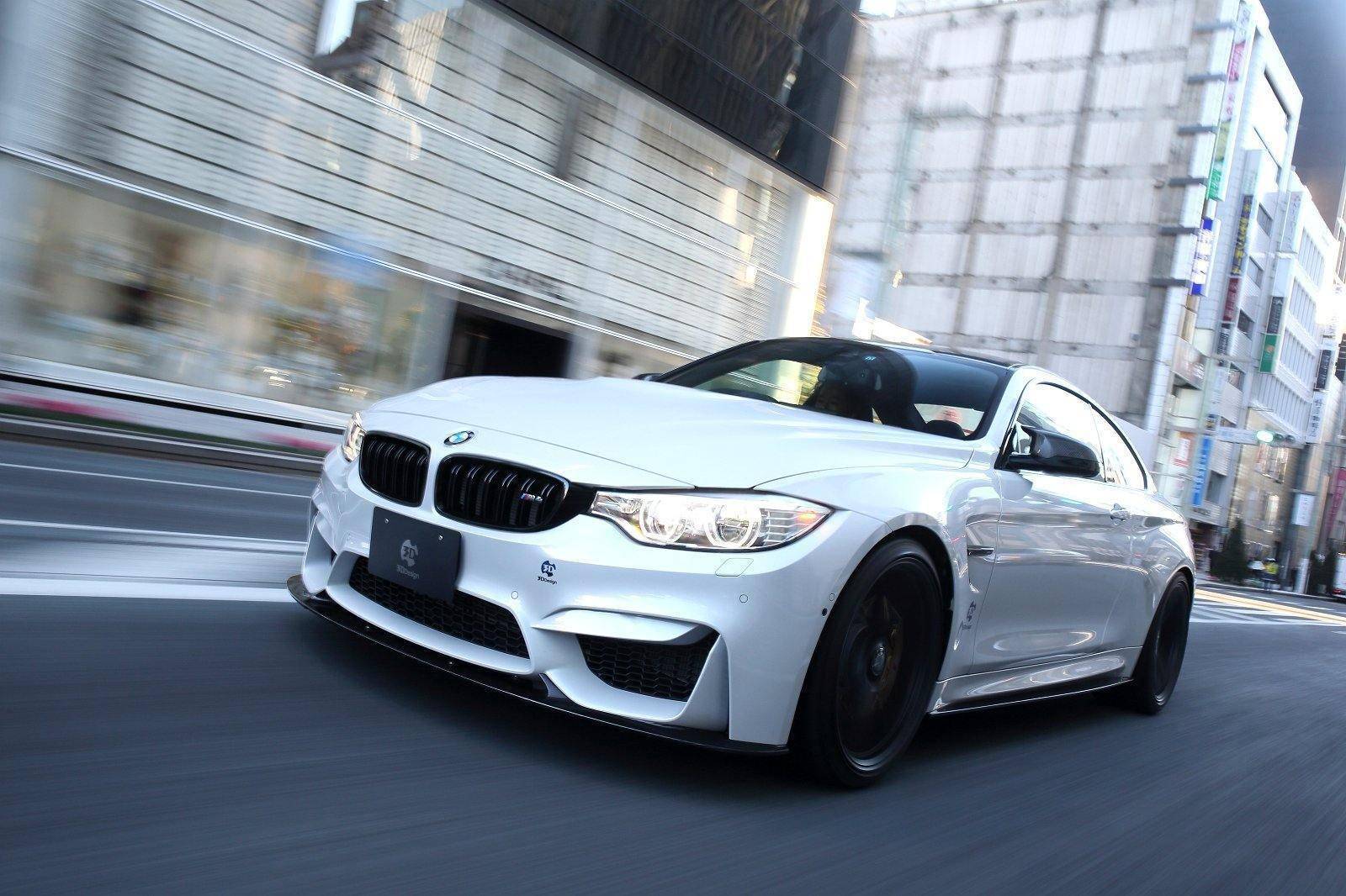 3DDesign Carbon Fibre Side Skirts For BMW M4 (2015-2020, F82 F83) - AUTOID® - Side Skirts & Winglets - 3DDesign