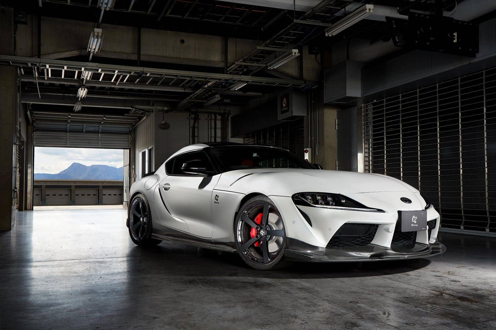 3DDesign Carbon Fibre Side Skirts for Toyota Supra (2019+, J29) - AUTOID® - Side Skirts & Winglets - 3DDesign