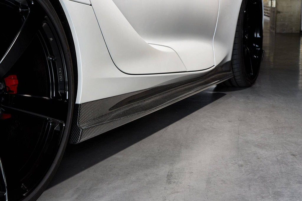 3DDesign Carbon Fibre Side Skirts for Toyota Supra (2019+, J29) - AUTOID® - Side Skirts & Winglets - 3DDesign