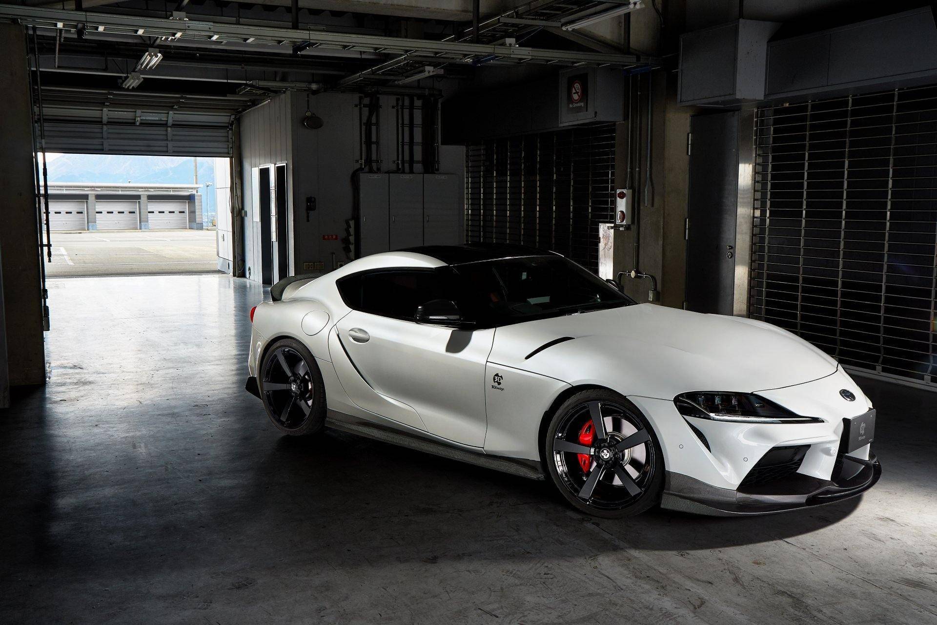 3DDesign Carbon Fibre Side Skirts for Toyota Supra (2019+, J29) - AUTOID® - Side Skirts & Winglets - 3DDesign