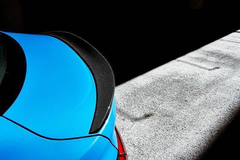 3DDesign Carbon Fibre Trunk Spoiler for BMW 2 Series & M235i (2020-2024, F44) - AUTOID® - Rear Spoilers - 3DDesign