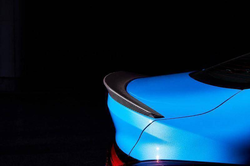 3DDesign Carbon Fibre Trunk Spoiler for BMW 2 Series & M235i (2020-2024, F44) - AUTOID® - Rear Spoilers - 3DDesign