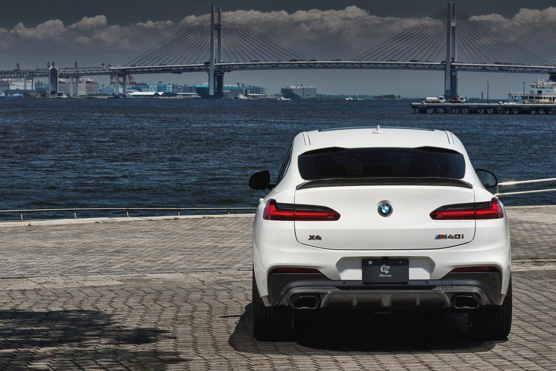 3DDesign Carbon Fibre Trunk Spoiler for BMW X4 (2018+, G02), Rear Spoilers, 3DDesign - AUTOID | Premium Automotive Accessories