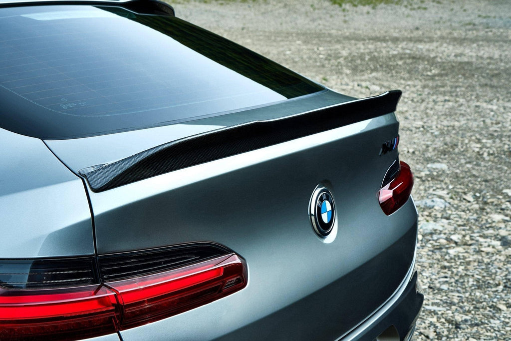 3DDesign Carbon Fibre Trunk Spoiler for BMW X4M (2019+, F98) - AUTOID® - Rear Spoilers - 3DDesign