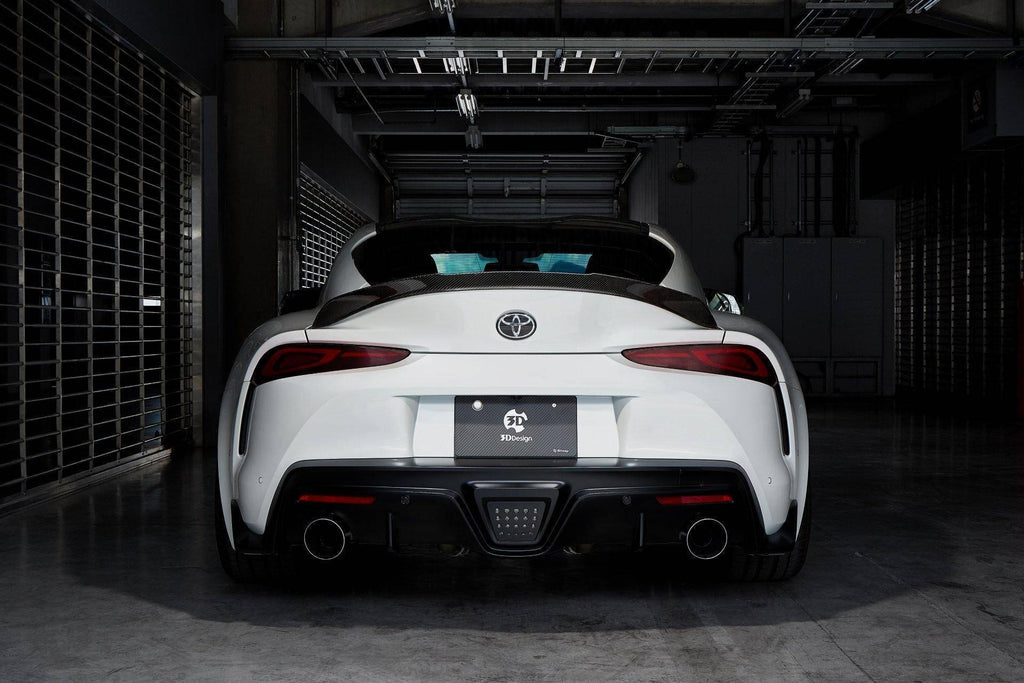 3DDesign Carbon Fibre Trunk Spoiler for Toyota Supra (2019+, J29) - AUTOID® - Rear Spoilers - 3DDesign