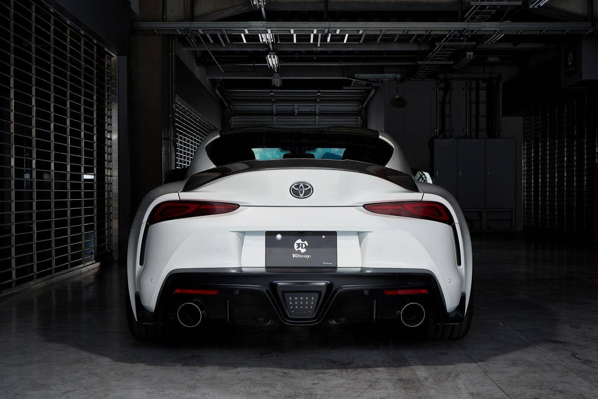 3DDesign Carbon Fibre Trunk Spoiler for Toyota Supra (2019+, J29) - AUTOID® - Rear Spoilers - 3DDesign