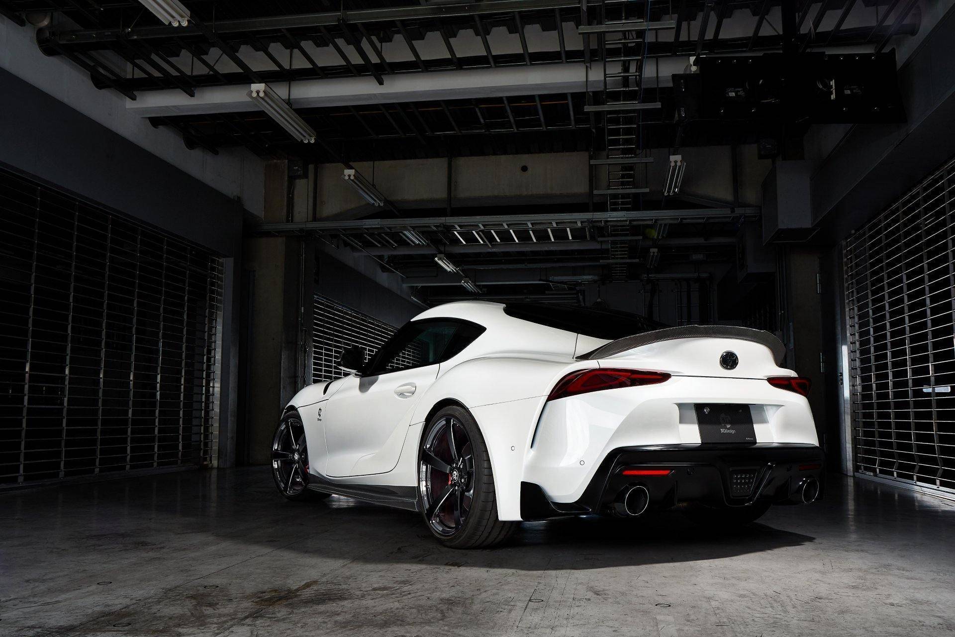 3DDesign Carbon Fibre Trunk Spoiler for Toyota Supra (2019+, J29) - AUTOID® - Rear Spoilers - 3DDesign