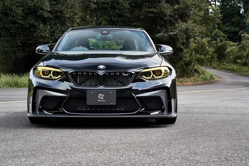 3DDesign Front Bumper for BMW M2 Competition (2018-2021, F87) - AUTOID® - Front & Rear Bumpers - 3DDesign